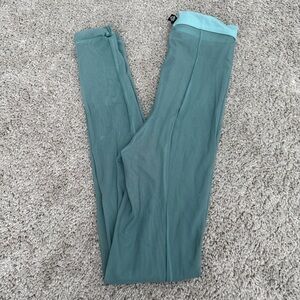 Jule Dancewear Meshies tights in Seafoam